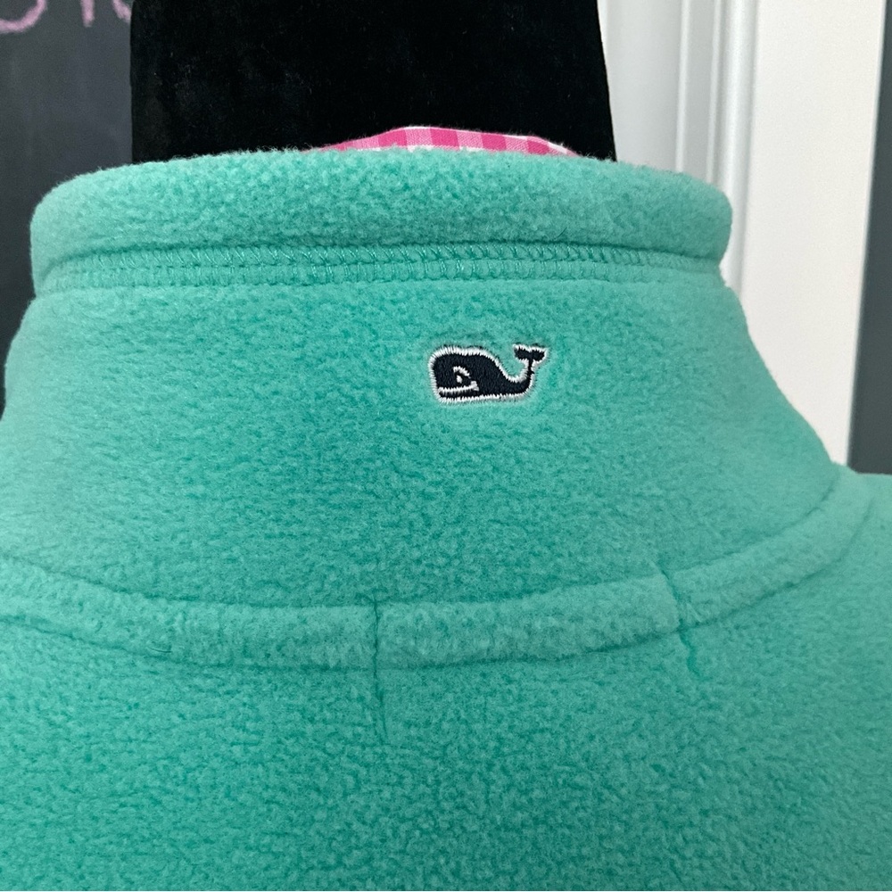 Vineyard Vines Seafoam Green Vest - Size Medium Mint Winter Vest - Picture 8 of 12